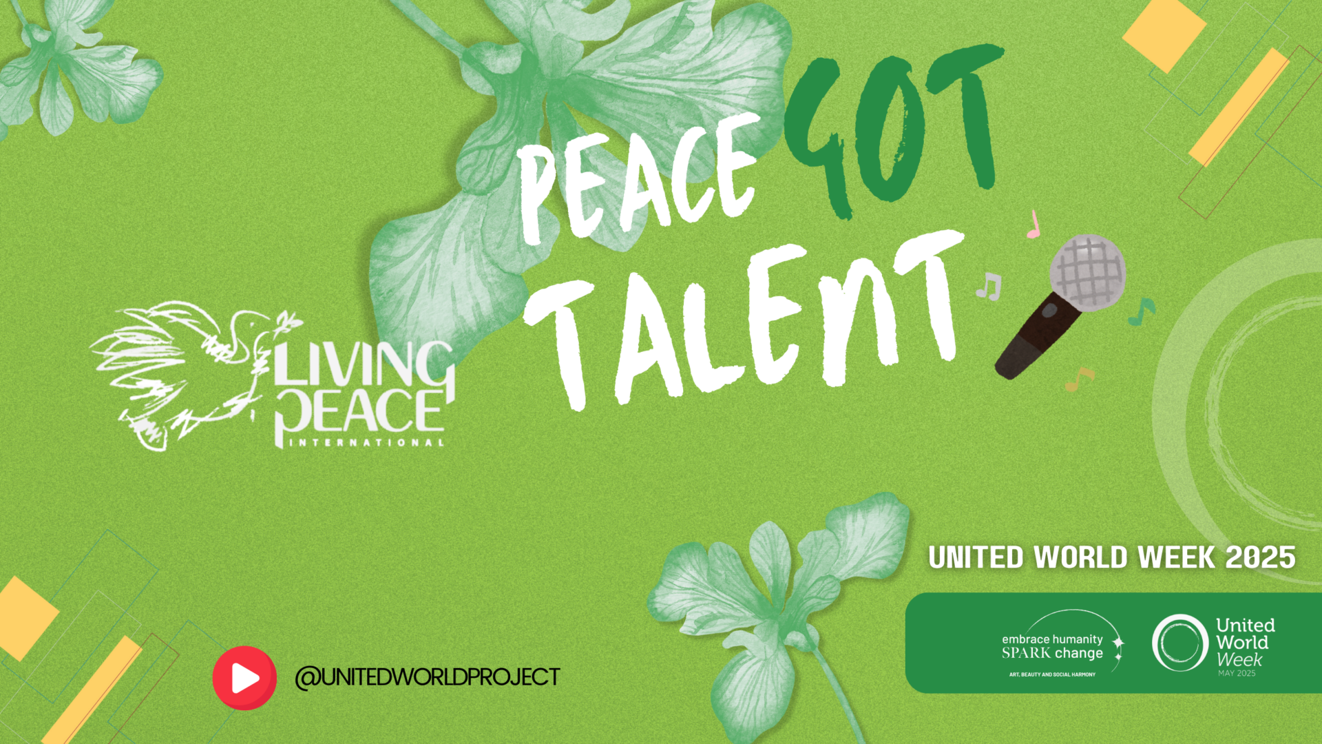 Peace Got Talent 2025 - UWW