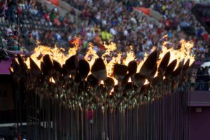 Close of the Olympic Cauldron and Flame_Ian Patterson_Creative Commons