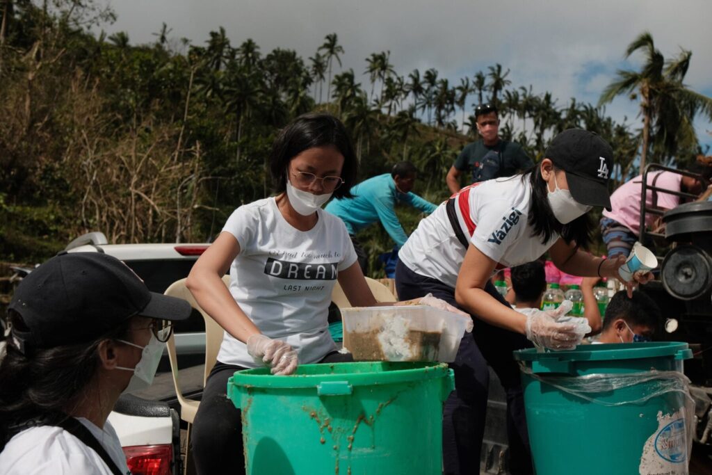 La mano tendida para Filipinas