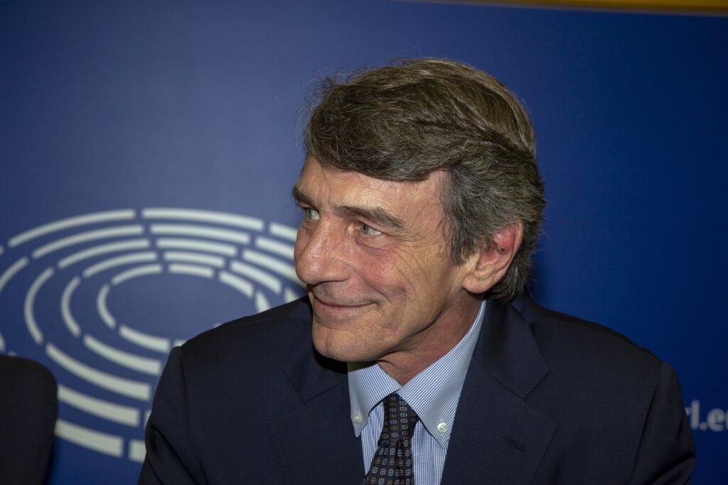 Thank you, President Sassoli!