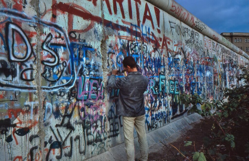 Fall of the Berlin Wall. Thomas’ point of view