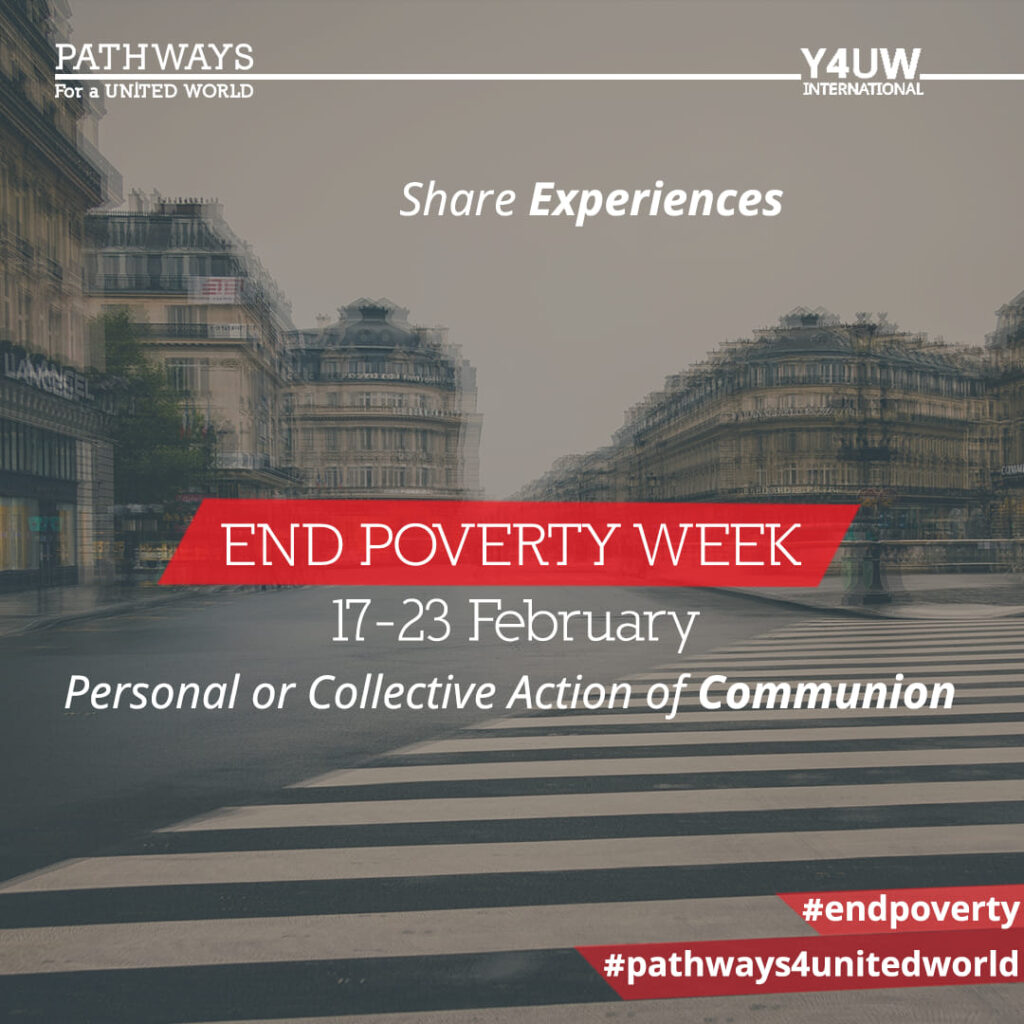 Pathways: la “End Poverty Week”