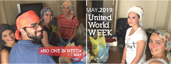 “NO ONE IN NEED” – United World Week 2019