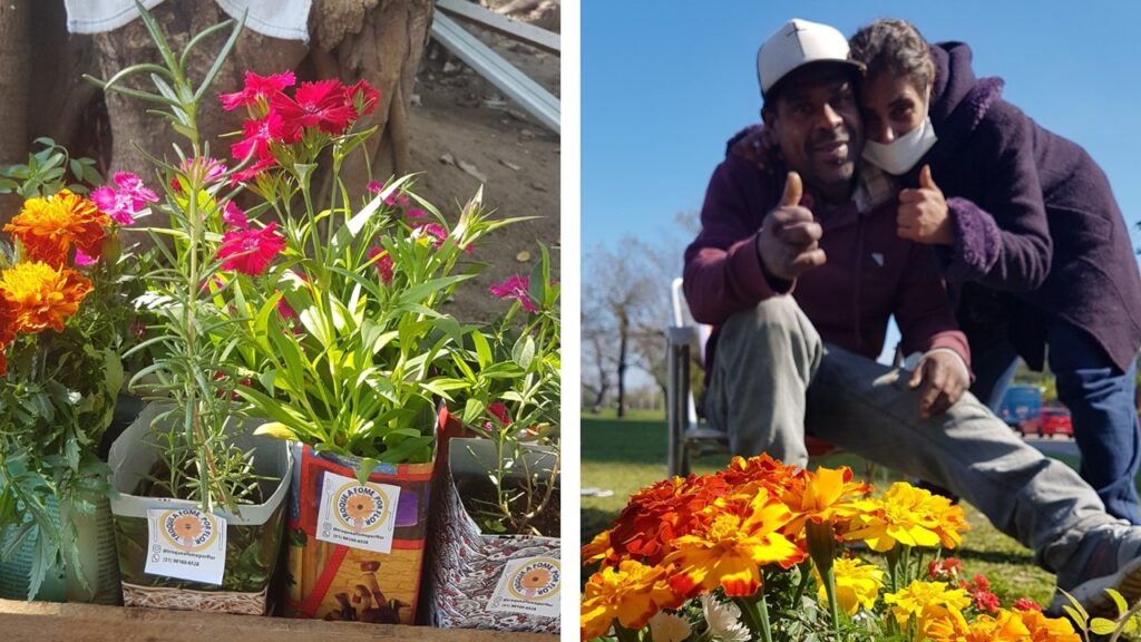 Brasil: Cambiar el hambre por una flor