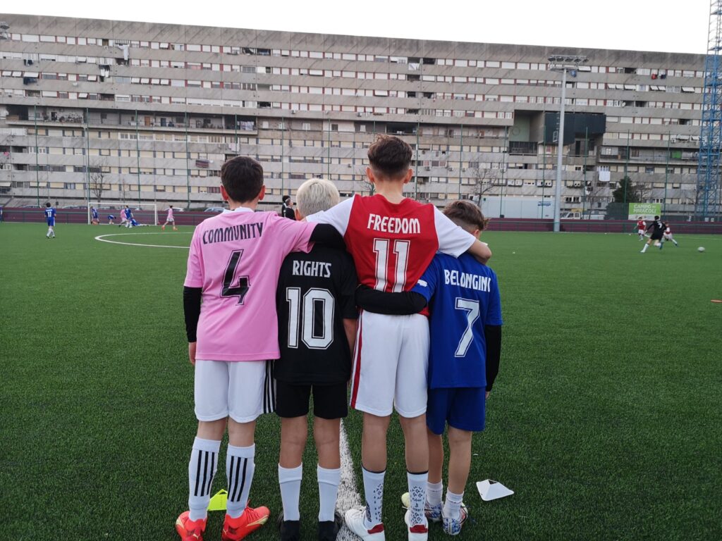 Calciosociale: changing the rules of football to change the rules of the world