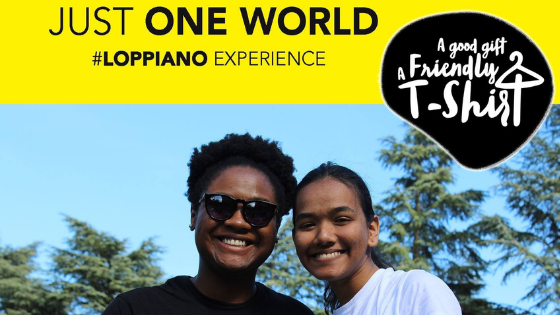 Friendly T-shirts, not a simple T-shirt, but a project to build a united world!