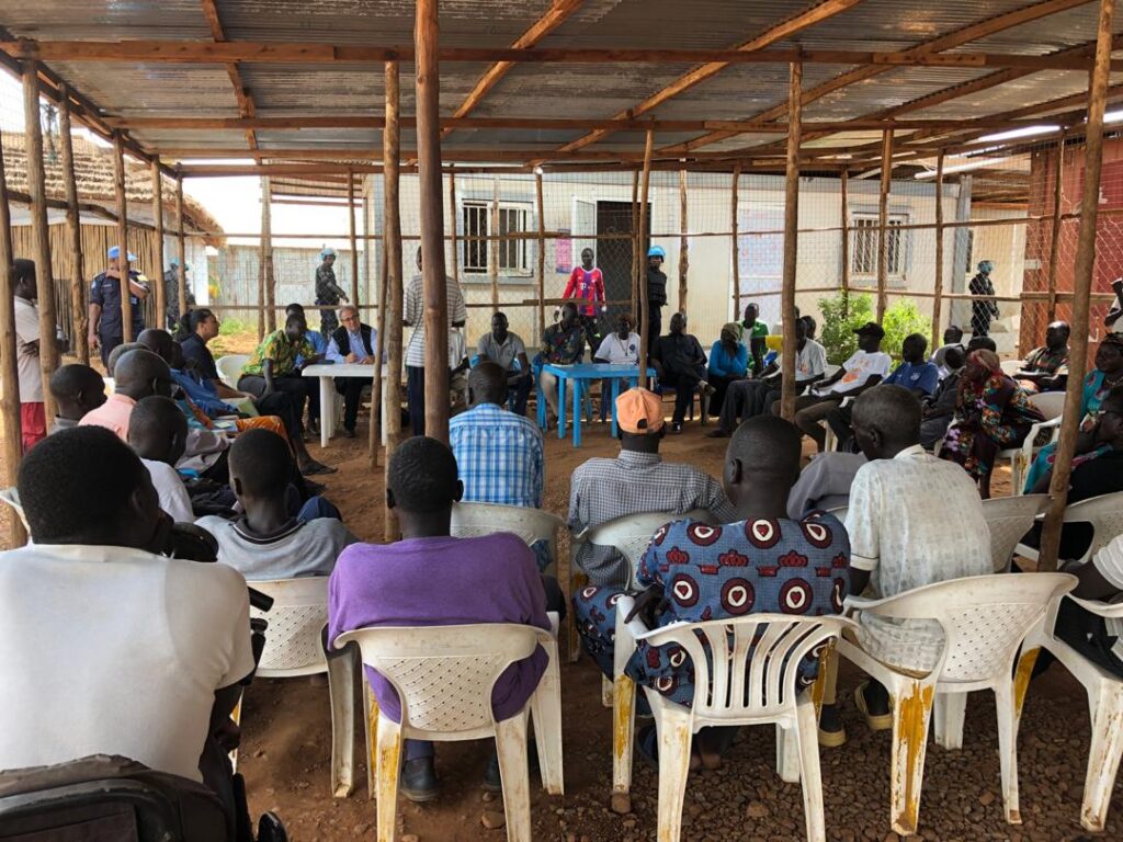 I giovani del Sud Sudan per la pace