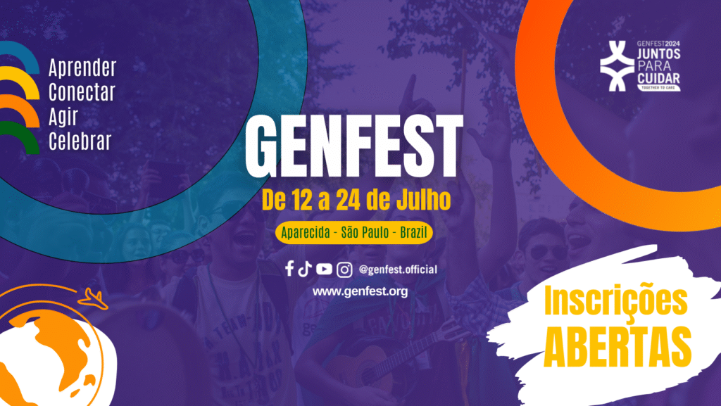 2ª fase do Genfest terá programação intensa, com transmissão via streaming para mais de 120 países