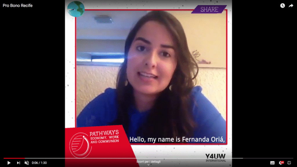 Pathways for a United World: Il Progetto “Pro Bono”