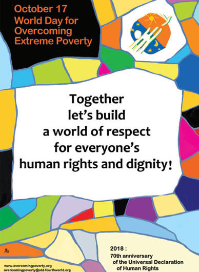 World Day for the Rejection of Extreme Poverty in Rome