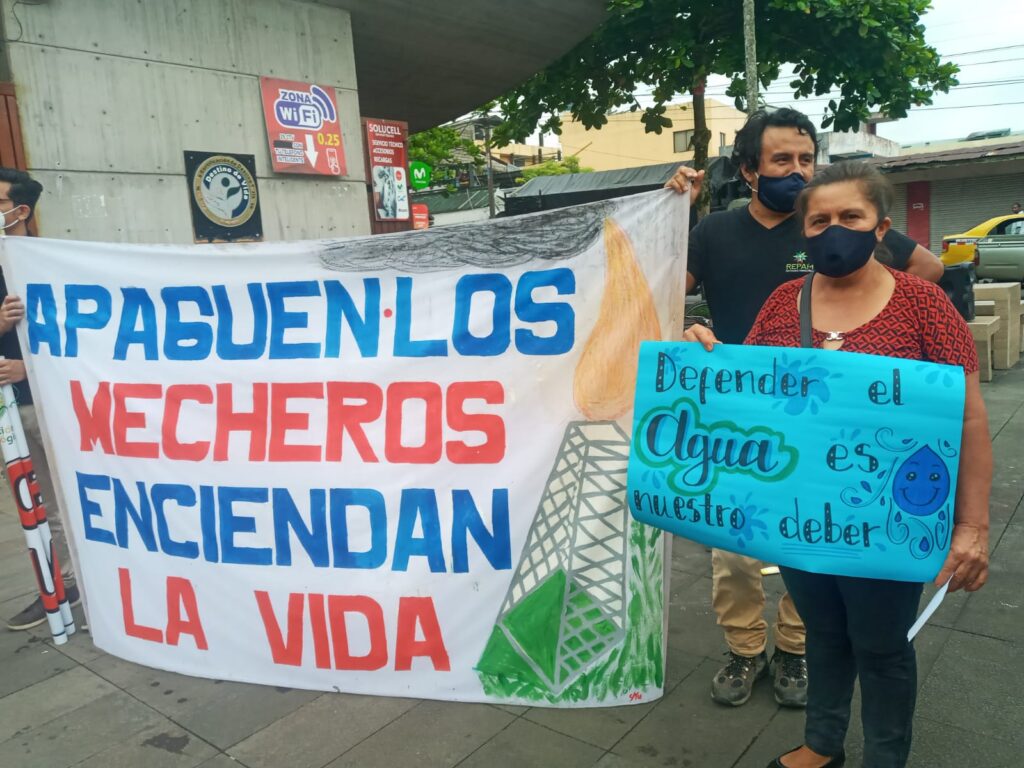 L’Amazonie équatorienne et le problème du torchage du gaz