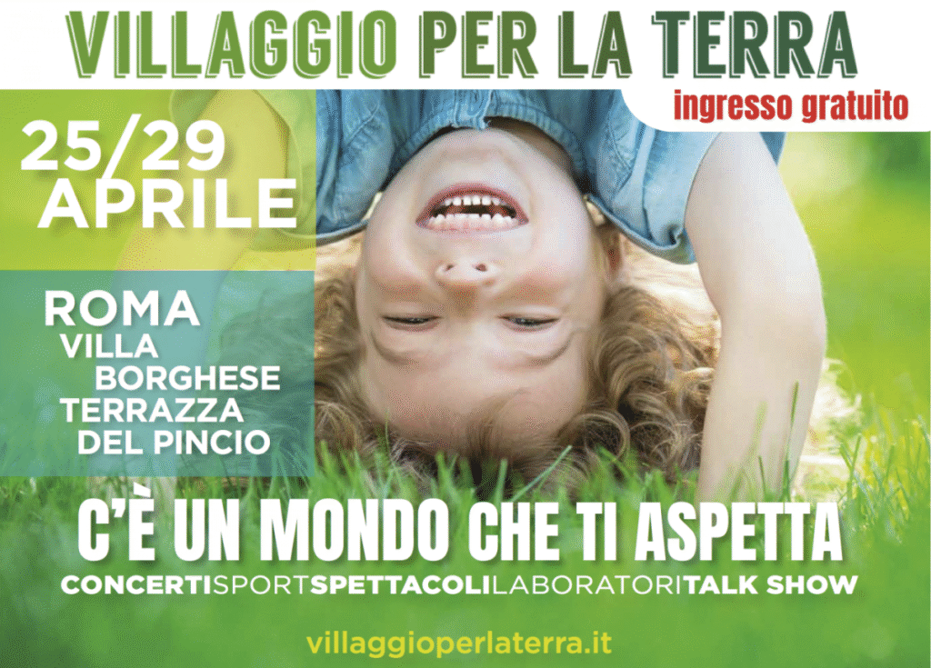 L’Earth Day di Roma e il Villaggio per la Terra