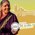 Vandana Shiva: el mantra para el futuro es la declaración de San Francisco: «Es solo dando como se recibe»